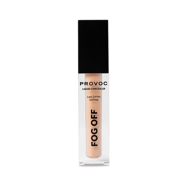 Provoc Ультрастойкий консилер для лица Fog Off Liquid Concealer, нежно-персиковый Peachy, 5 мл купить