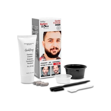 Godefroy Камуфляж для бороды Barbers Choice, Dark Brown, 145 гр купить