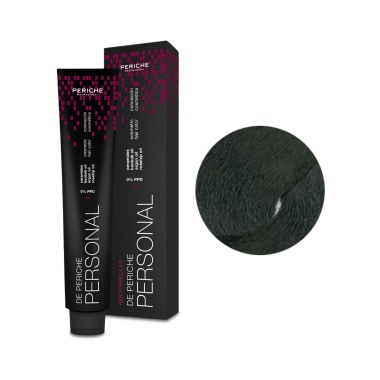 Periche Profesional Стойкий краситель для волос Personal, № 1 Black, 100 мл купить