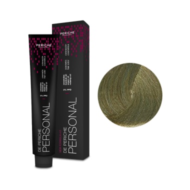Periche Profesional Стойкий краситель для волос Personal, № 8.17 Light Blonde Metallic Ash, 100 мл купить