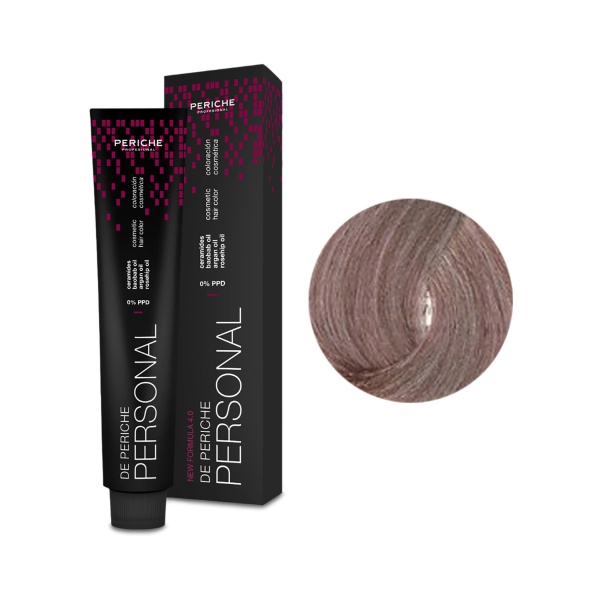 Periche Profesional Стойкий краситель для волос Personal, № 8.21 Light Blonde Ash Violet, 100 мл купить