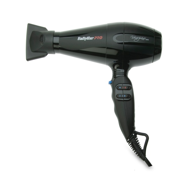 BaByliss Pro Фен Veneziano 2000 Вт, 2 насадки, черный купить