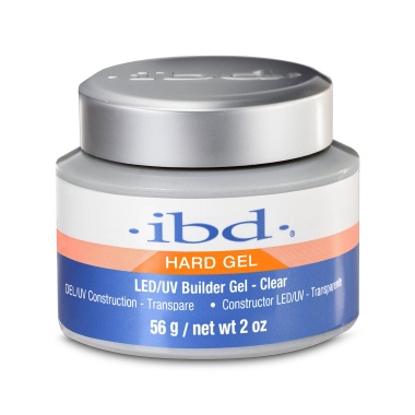 ibd Конструирующий гель LED/UV Builder Gel, прозрачный Clear, 56 гр купить