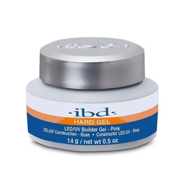 ibd Конструирующий гель LED/UV Builder Gel, прозрачно-розовый Pink купить