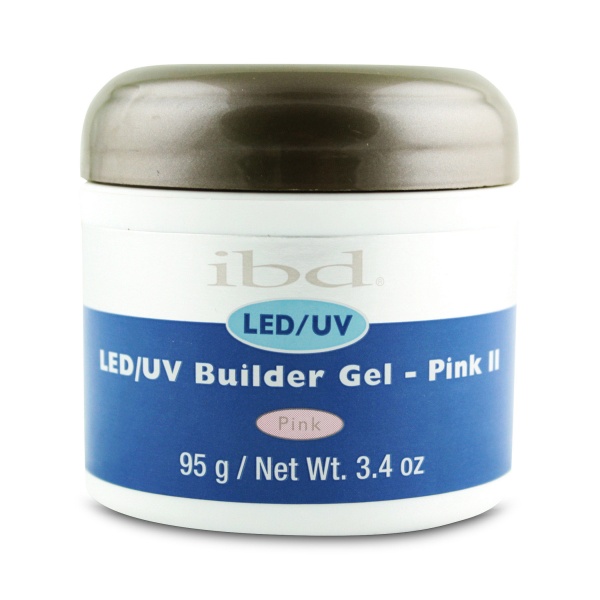 ibd Конструирующий камуфлирующий гель LED/UV Builder Gel, розовый холодный оттенок Pink II, 95 гр купить