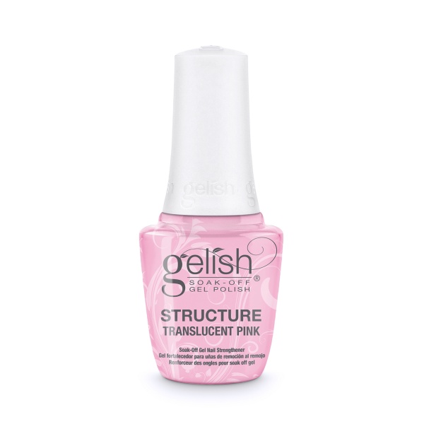 Gelish Укрепляющий гель с кисточкой Structure, прозрачно-розовый Translucent Pink, 15 мл купить