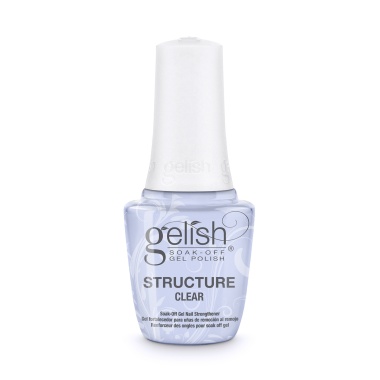 Gelish Укрепляющий гель с кисточкой Structure, прозрачный Clear, 15 мл купить