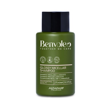 Benvoleo Мицеллярный шампунь для блеска волос Glossy Micellar Shampoo, 275 мл купить