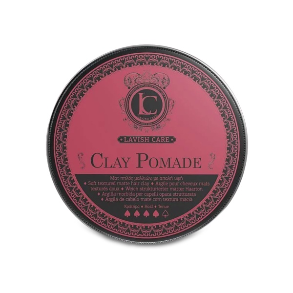 Lavish Care Barber Глина для укладки волос Clay Pomade Strong Hold, 100 мл купить