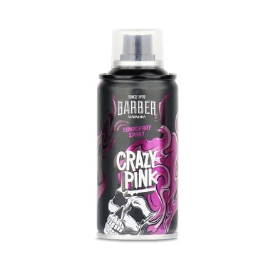 Marmara Barber Лак для волос цветной, Crazy Pink, 150 мл купить