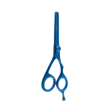 Jacks Beauty Ножницы филировочные с лапкой, синие, 14 см, 5.5" купить