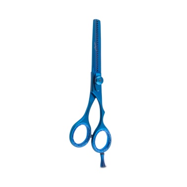 Jacks Beauty Ножницы филировочные с лапкой, синие, 14 см, 5.5" купить