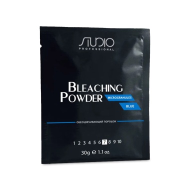 Studio Professional Пудра осветляющая в микрогранулах Bleaching Powder Microgranules Blue купить