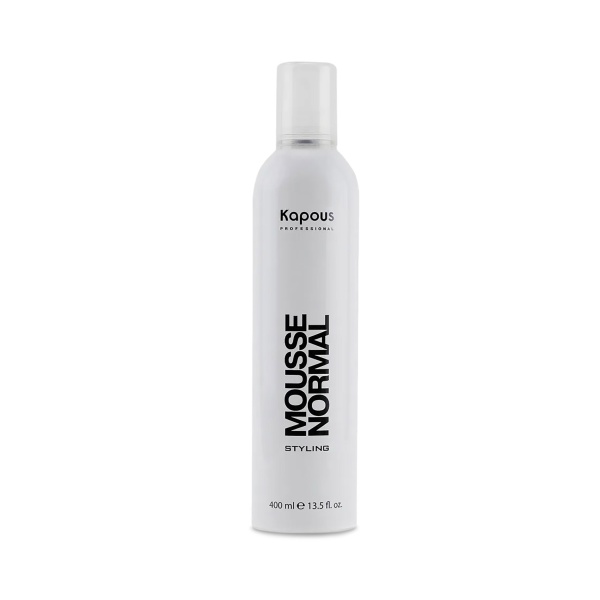 Kapous Мусс для укладки волос Styling Mousse, нормальной фиксации Normal, 400 мл купить
