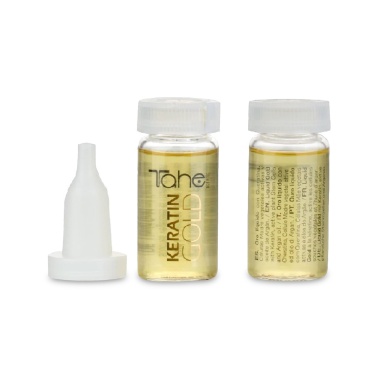 Tahe Professional Масло аргановое для волос с частицами золота Botanic Keratin Gold, 10 мл купить