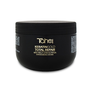 Tahe Professional Маска для интенсивного питания волос с кератином Botanic Keratin Gold Total Repair Super-Nourishing Hair Mask, 300 мл купить