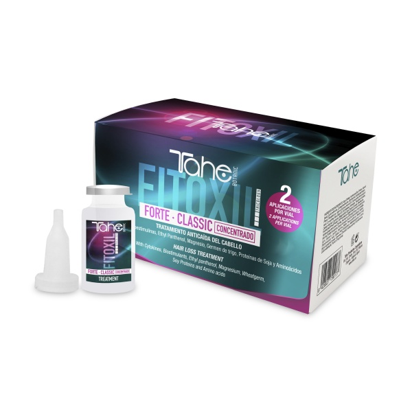 Tahe Professional Сыворотка для питания и утолщения структуры волос Botanic Tricology Anti-Caida Fitoxil Treatment Forte Plus, 6 х 10 мл купить