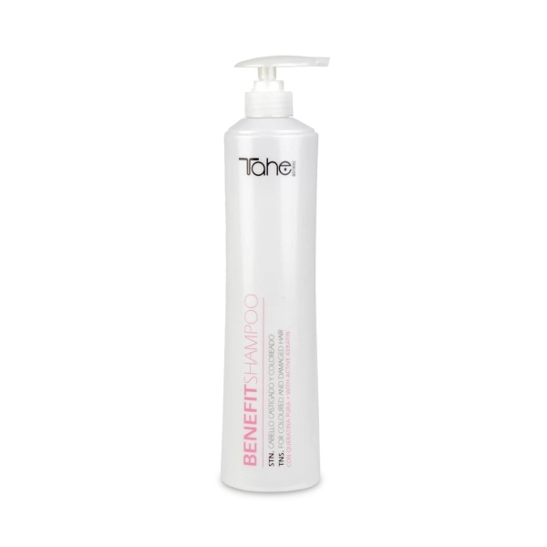 Tahe Professional Шампунь с кератином для поврежденных и окрашенных волос Botanic Benefit Shampoo, 1000 мл купить
