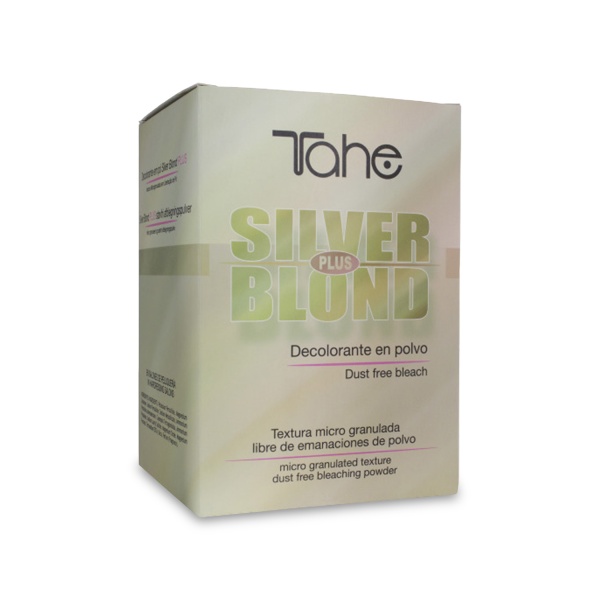 Tahe Professional Обесцвечивающий порошок для ослабленных волос Silver Blond Plus Dust Free Bleach, 500 гр купить