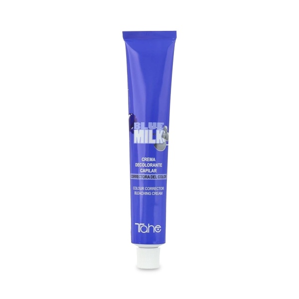 Tahe Professional Крем-корректор цвета волос Blue MilkColour Corrector Bleaching Cream, 100 мл купить