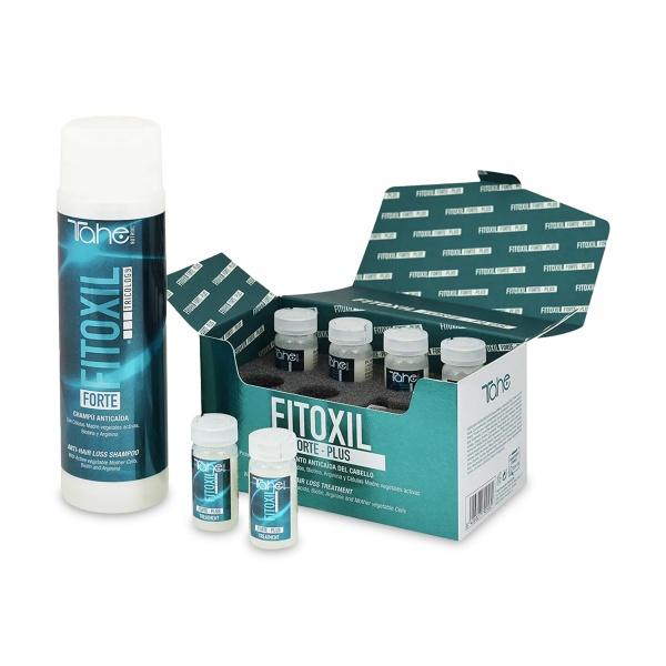Tahe Professional Набор Botanic Trichology Fitoxil Forte Program Pack: Шампунь против выпадения волос и сыворотка для питания и утолщения структуры волос, 300 мл, 6 х 10 мл купить