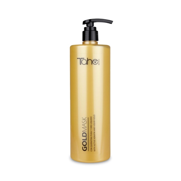 Tahe Professional Маска с кератином и жидким золотом для восстановления волос Botanic Gold Mask, 1000 мл купить