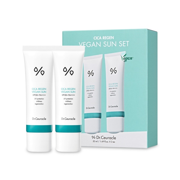 Dr. Ceuracle Набор Cica Regen Vegan Sun Duo Set, 2 x 50 мл купить