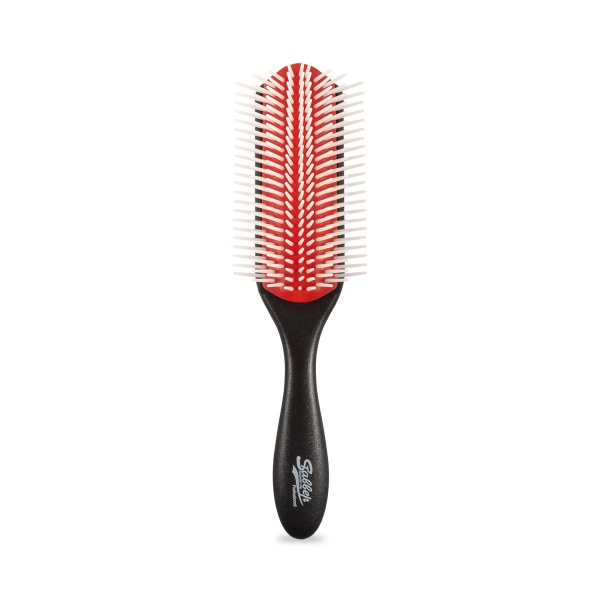 Stavver Professional Щетка для волос Be Style, 9 рядов, черная купить