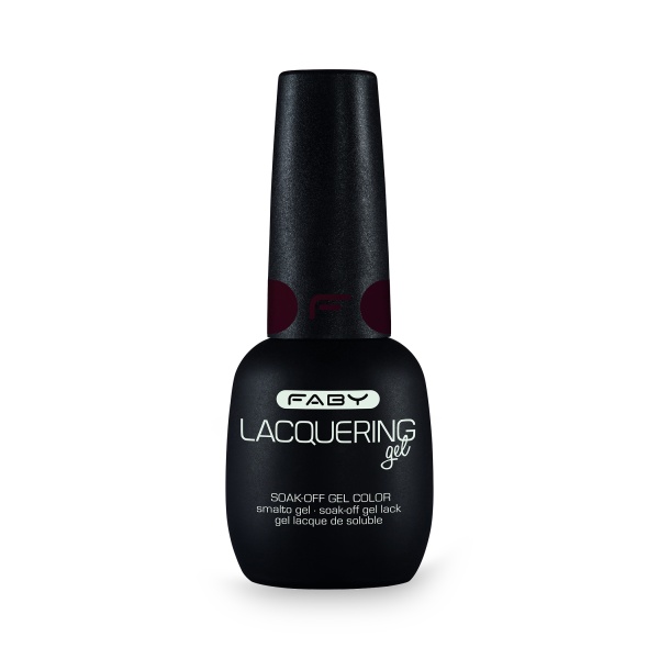 Faby Гель-лак Lacquering Rouge Foncé, 15 мл купить