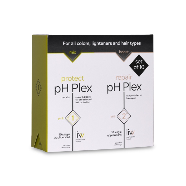 pH Plex 1 & 2 Набор стилиста Travelling Stylist Kit, 10 шт х 7 мл, 10 шт х 15 мл купить