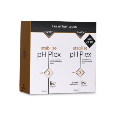 pH Plex 3 Набор стабилизирующего эликсир-ухода Professional Maintenance Kit, 2 шт х 12 мл, в упаковке 10 шт купить