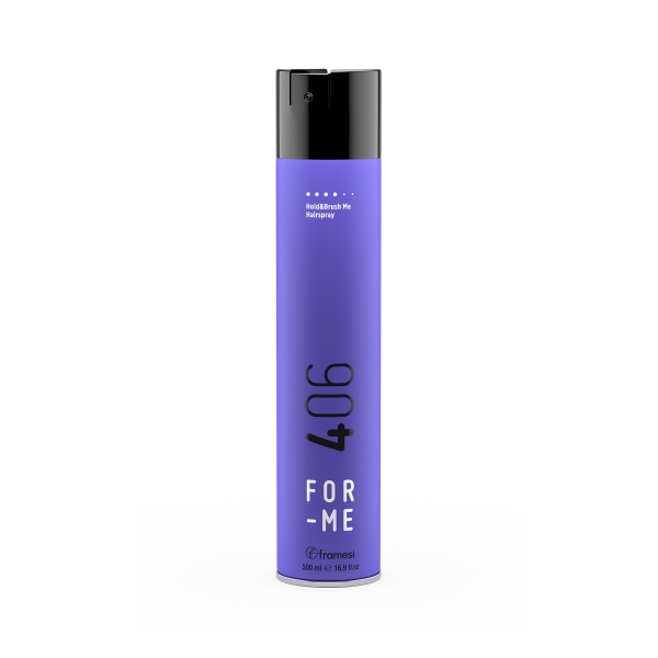 Framesi Лак для волос сильной фиксации For-Me 406 Hold&Brush Me Hairspray, 500 мл купить