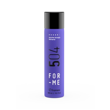 Framesi Неаэрозольный лак для волос сильной фиксации For-Me 504 Hold Me Strongly Hairspray, 300 мл купить