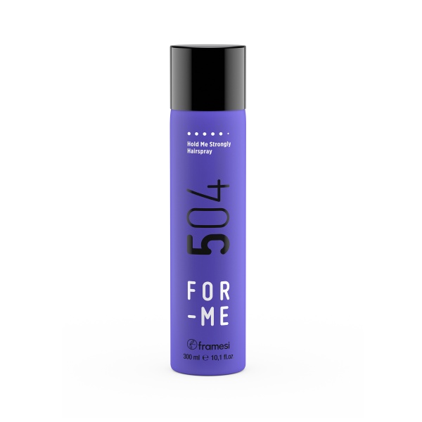 Framesi Неаэрозольный лак для волос сильной фиксации For-Me 504 Hold Me Strongly Hairspray, 300 мл купить