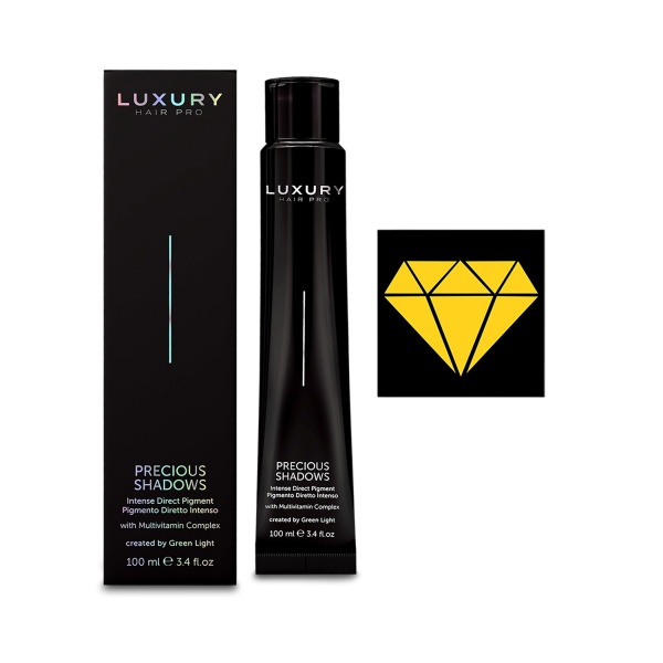 Luxury Hair Pro Интенсивный прямой пигмент Драгоценные оттенки Precious Shadows, янтарь Amber, 100 мл купить