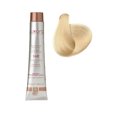 Luxury Hair Pro Краска для волос Hair Color, 10 платиновый блондин Platinum Blond , 100 мл купить