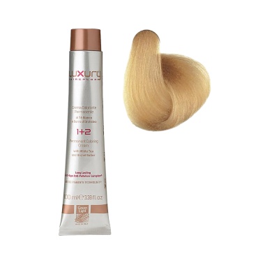 Luxury Hair Pro Краска для волос Hair Color, 11.3 экстремальный золотой блонд Extreme Golden Blond, 100 мл купить