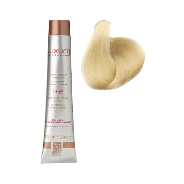 Luxury Hair Pro Краска для волос Hair Color, 12.03 спокойный экстра золотой блондин Pacific Extra Blond, 100 мл купить