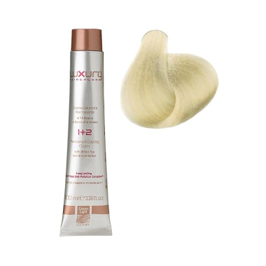Luxury Hair Pro Краска для волос Hair Color, 12.11 спокойный экстра холодный блондин Pacific Extra Ice Blond, 100 мл купить