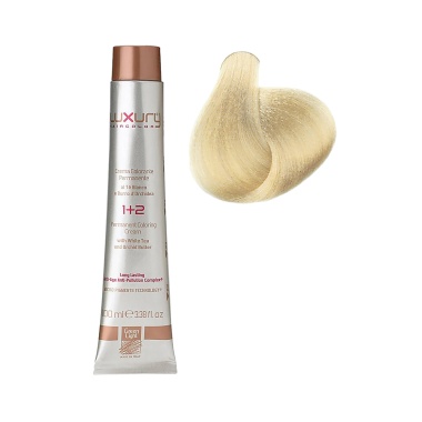 Luxury Hair Pro Краска для волос Hair Color, 12.13 спокойный экстремальный песочный блондин Pacific Extra Sandy Blond, 100 мл купить