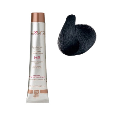 Luxury Hair Pro Краска для волос Hair Color, 2 насыщенный темно-коричневый Intense Darkest Brown, 100 мл купить