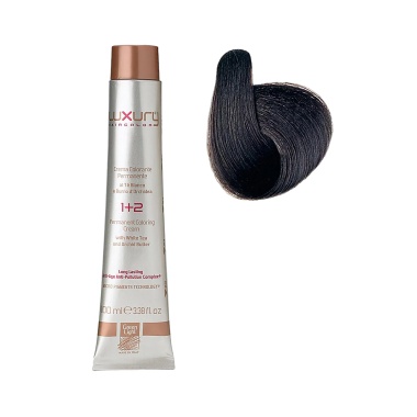 Luxury Hair Pro Краска для волос Hair Color, 3 интенсивный темно-коричневый Intense Dark Brown, 100 мл купить