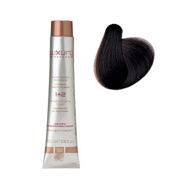 Luxury Hair Pro Краска для волос Hair Color, 4.35 экстра темное какао Extra Dark Cocoa, 100 мл купить