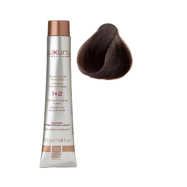 Luxury Hair Pro Краска для волос Hair Color, 5.32 бежевый светло-коричневый Light Beige Brown, 100 мл купить
