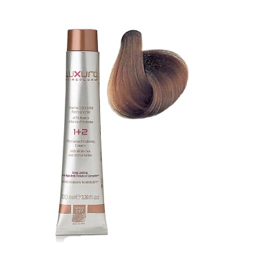 Luxury Hair Pro Краска для волос Hair Color, 5.8 шоколадно-ореховый коричневый Gianduia Brown, 100 мл купить