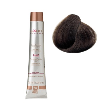 Luxury Hair Pro Краска для волос Hair Color, 6.73 темный блондин табак Dark Tobacco Blond, 100 мл купить