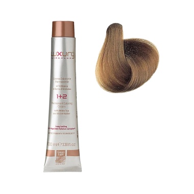 Luxury Hair Pro Краска для волос Hair Color, 7 интенсивный блондин Intense Blond, 100 мл купить