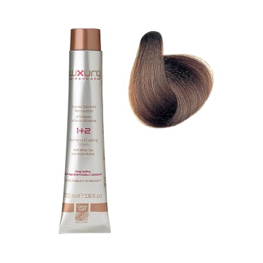 Luxury Hair Pro Краска для волос Hair Color, 7.003 теплый блондин Warm Blond, 100 мл купить