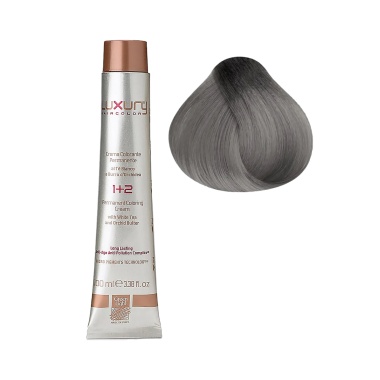 Luxury Hair Pro Краска для волос Hair Color, 7.111 блондин маталлик Metallic Blonde, 100 мл купить