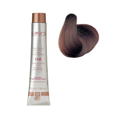Luxury Hair Pro Краска для волос Hair Color, 7.33 интенсивный золотой блондин Intense Golden Blond, 100 мл купить